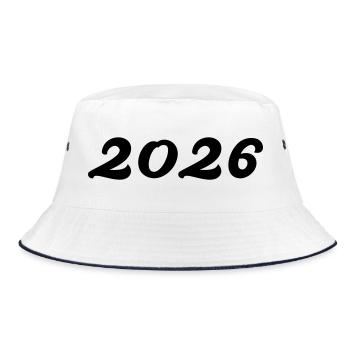 2026 - Bob - blanc/marine - Devant