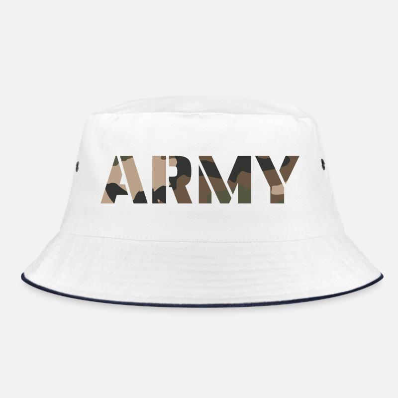 ARMY Camouflage pattern france Bucket Hat