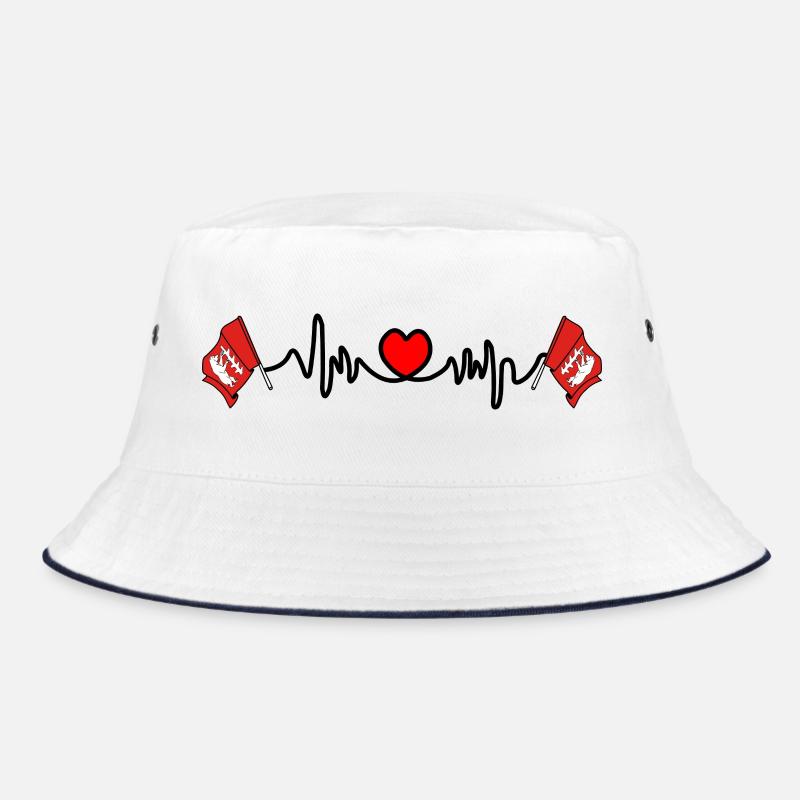 Warwickshire Herzfrequenz Bucket Hat