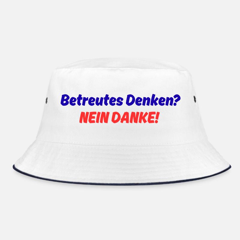 Supervised Thinking No Thanks Bucket Hat