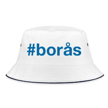 Boras Sverige Suède Schweden - Bob - blanc/marine - Devant