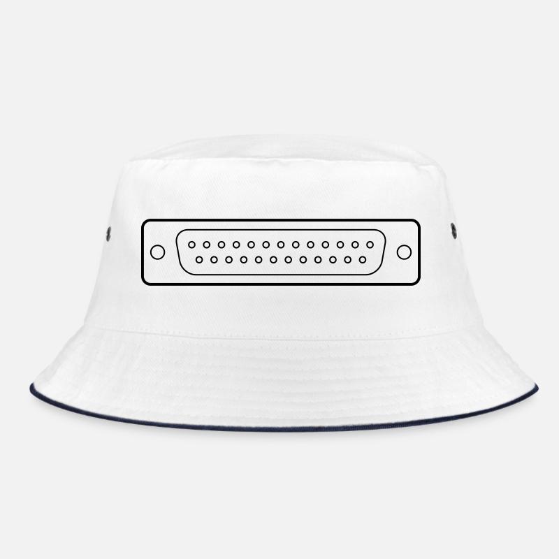 DB 25 Connector Parallel, Drucker Bucket Hat