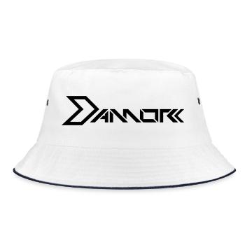 AMOR Zukunftsdesign - Bucket Hat - Weiß/Navy - Vorne