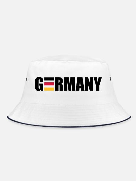 Germany | Deutschland | Flag | Flagge - Bob - blanc/marine - Devant