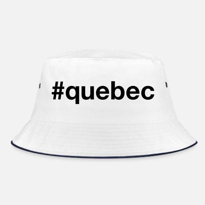 QUÉBEC Canada Kanada Mot-clic - Bob - blanc/marine