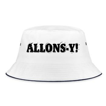 Allons-y! - Bob - blanc/marine - Devant