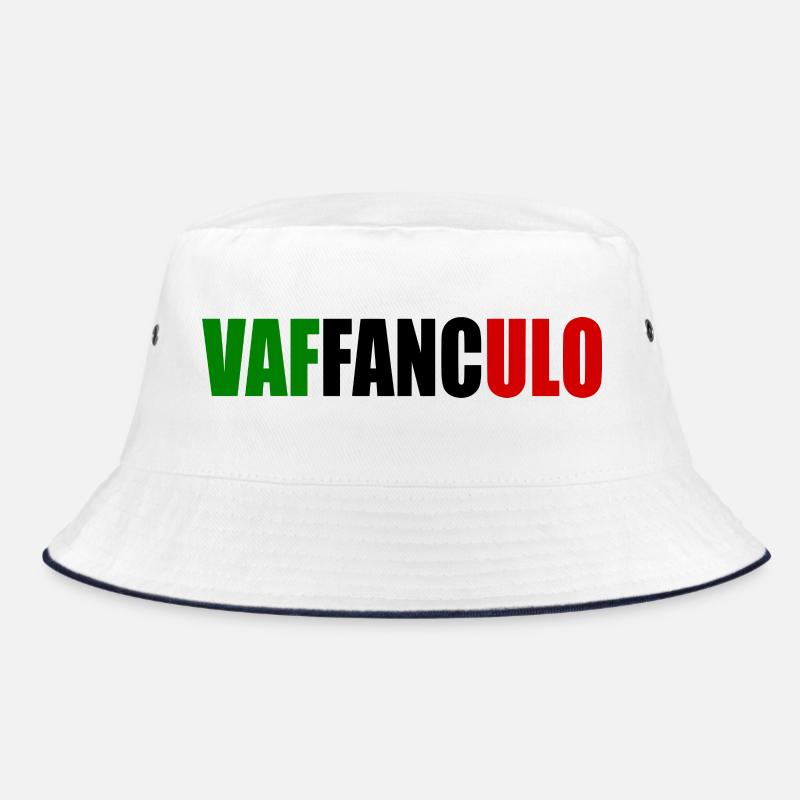 Vaffanculo - Bob - blanc/marine