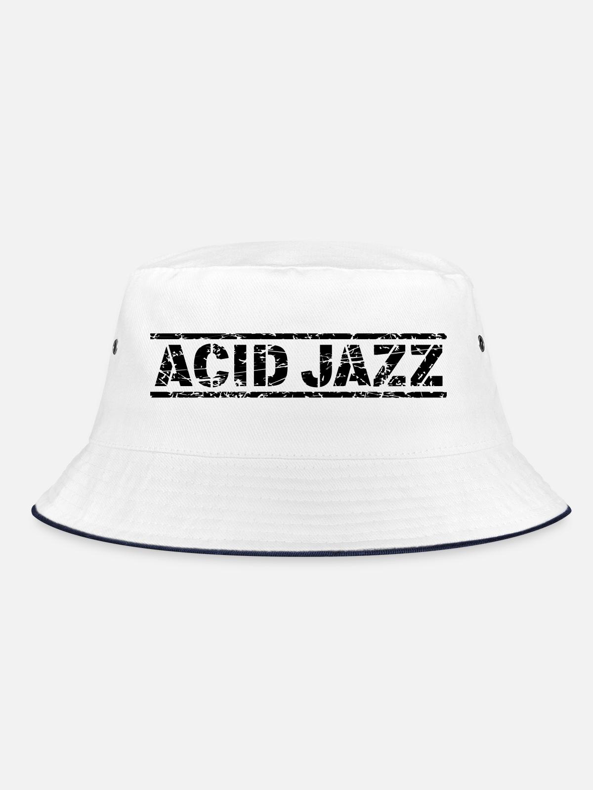 Acid Jazz - Bob - blanc/marine - Devant