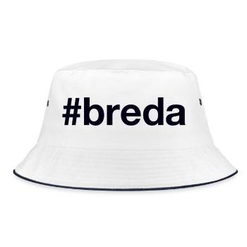 BREDA Netherlands Niederlande - Bucket Hat - Weiß/Navy - Vorne