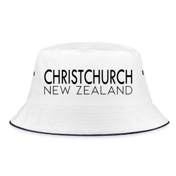 Christchurch - Nouvelle-Zélande - Neuseeland Kiwi Maori - Bob - blanc/marine - Devant
