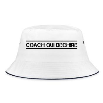 Coach Who - Bucket Hat - white/navy - Front