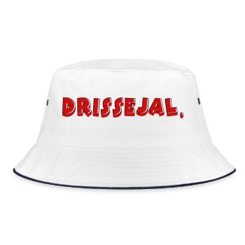 Kölsche Mundart! - Drissejal - Bucket Hat - Weiß/Navy - Vorne