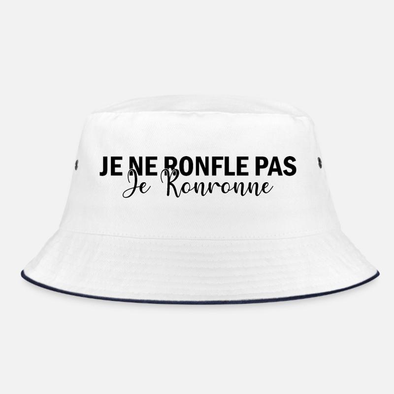 Ich schnarche nicht, ich schnurre Bucket Hat