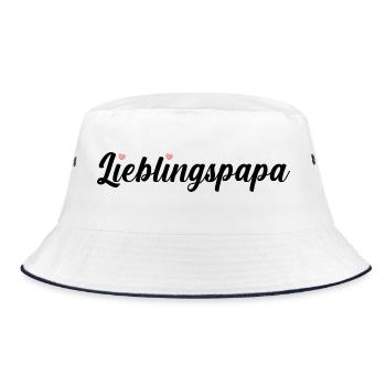 Père Meilleur Papa - Bob - blanc/marine - Devant