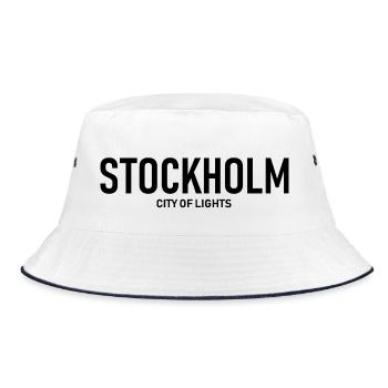 Stockholm - Ville Lumière - Schweden - Suède - Bob - blanc/marine - Devant