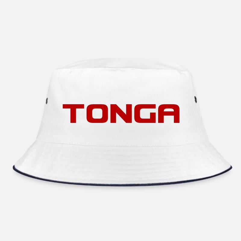 Tonga Logo - Pacific - Polynesia - South Seas Bucket Hat