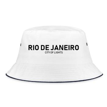 Rio de Janeiro - Ville Lumière - Brésil Brésil - Bob - blanc/marine - Devant