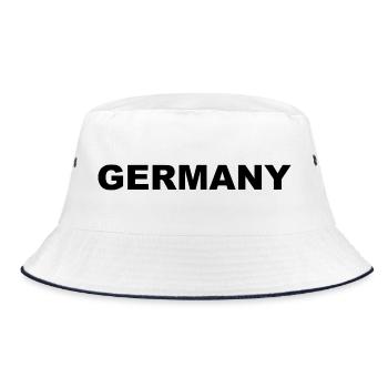 Allemagne - Football - Fussball - Slogan - Deutschland - Bob - blanc/marine - Devant