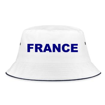France - France Font - Slogan - Bob - blanc/marine - Devant