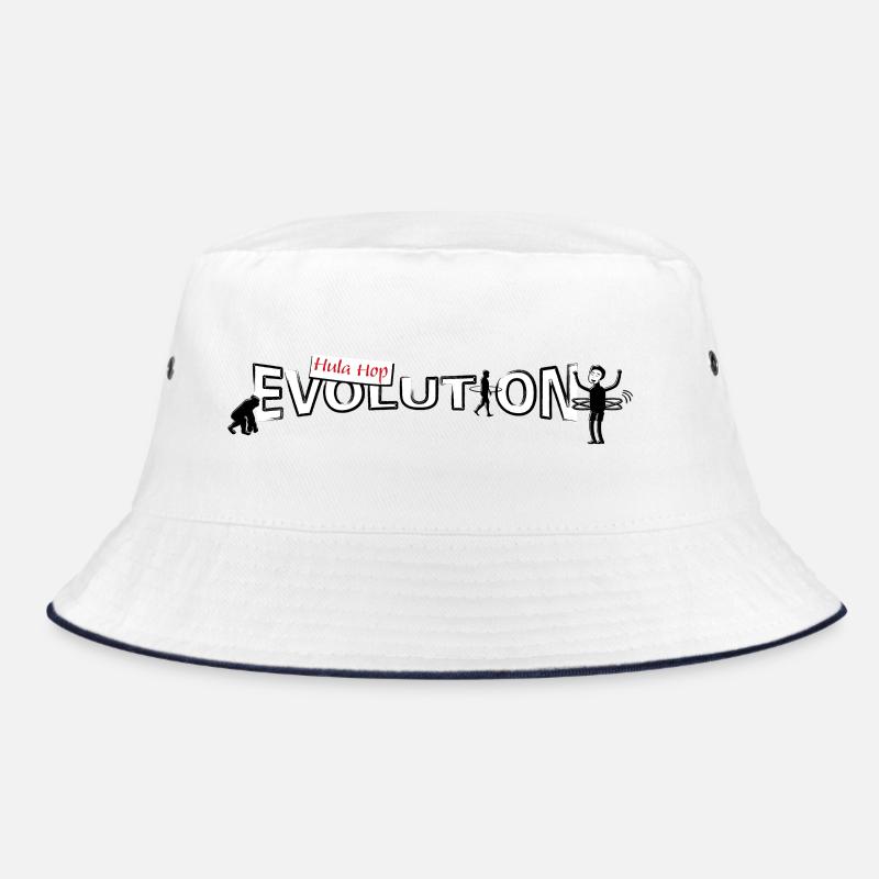 Hula hop Evolution Bucket Hat