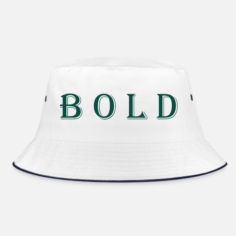Würdevolles abstraktes Kunstdesign Bucket Hat