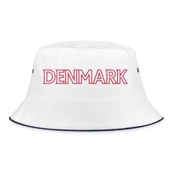 Design inspiré des paysages nordiques - Bob - blanc/marine - Devant