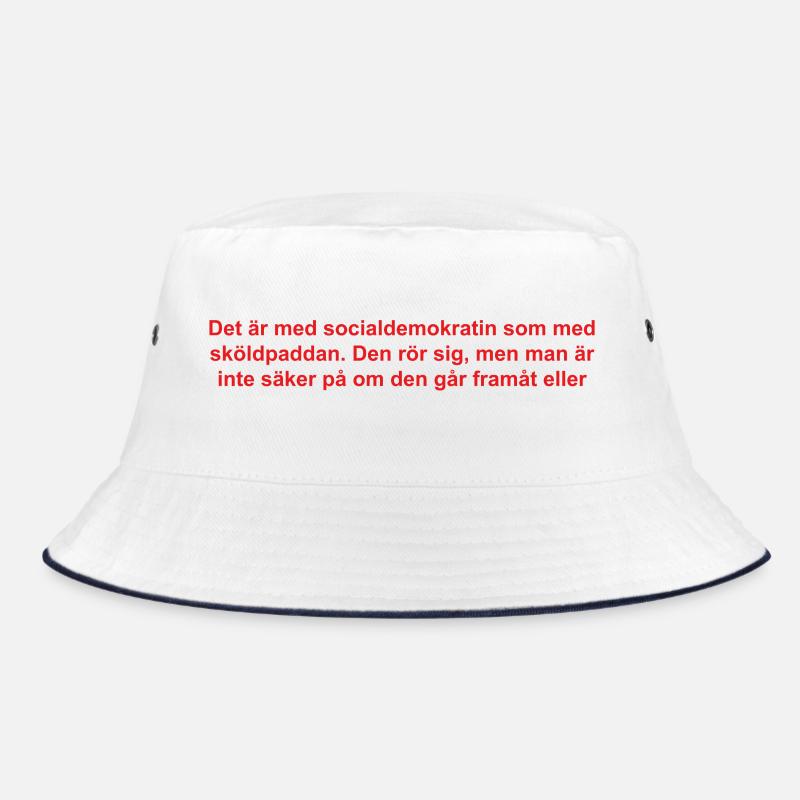 Social Democrats Text Bucket Hat