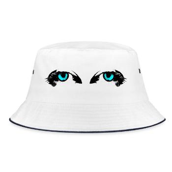 Yeux - Bob - blanc/marine - Devant