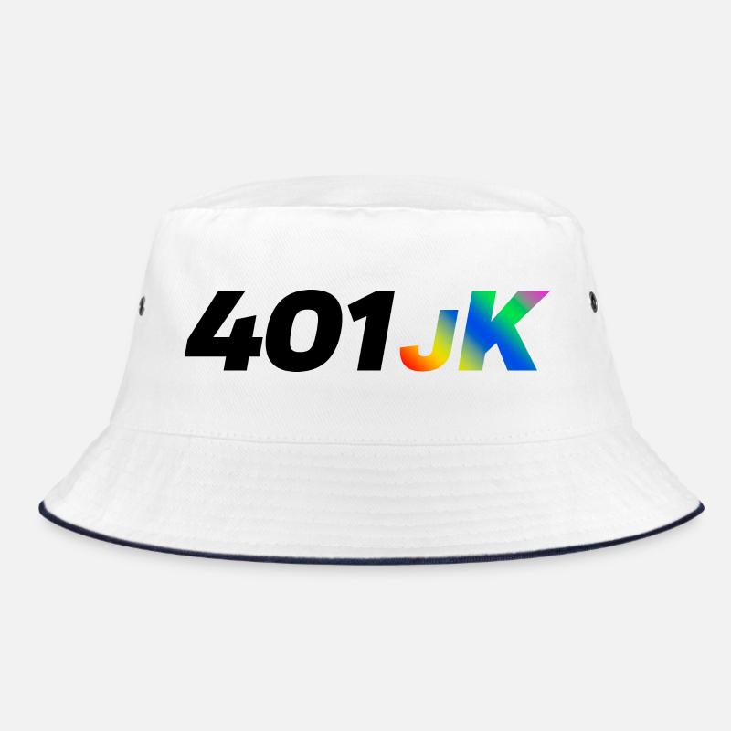 401JK Rainbow Gradient Bucket Hat