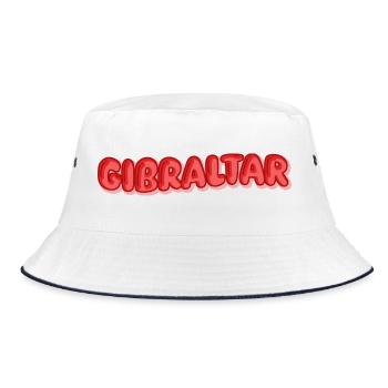 Cadeau pour Gibraltar - Bob - blanc/marine - Devant