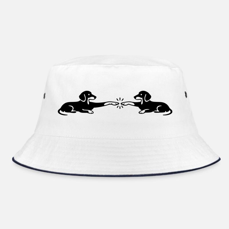 Dachshund Paws Touch Michelangelo Bucket Hat