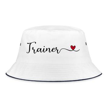 Coach - Bucket Hat - white/navy - Front