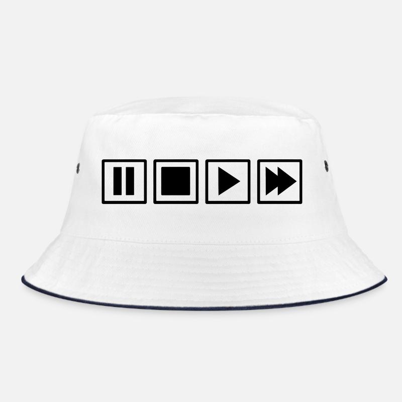 Boutons rétro de télécommande Oldschool Minimalist Bob