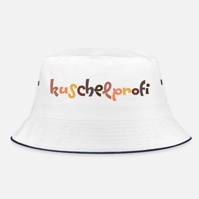Kuschelprofi Essentials - Starter Edition - Bucket Hat - Weiß/Navy