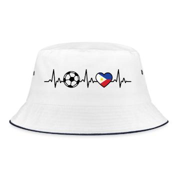 Philippines Football Heartbeat Philippines - Bob - blanc/marine - Devant