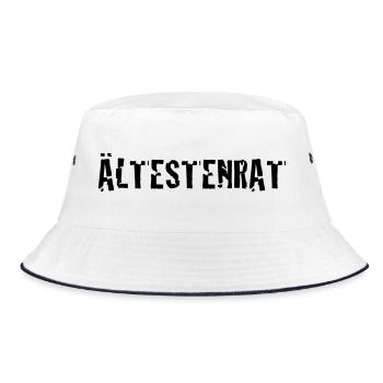 Ältestenrat | Stamm | alter | Rente | Rentner - Bob - blanc/marine - Devant