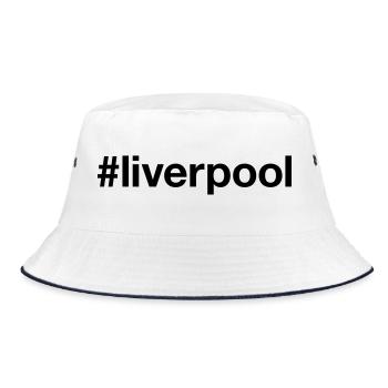 LIVERPOOL Angleterre - Bob - blanc/marine - Devant
