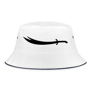 Ali Sword Zülfikar - Bucket Hat - white/navy - Front