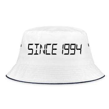 Since 1994 - Bucket Hat - white/navy - Front