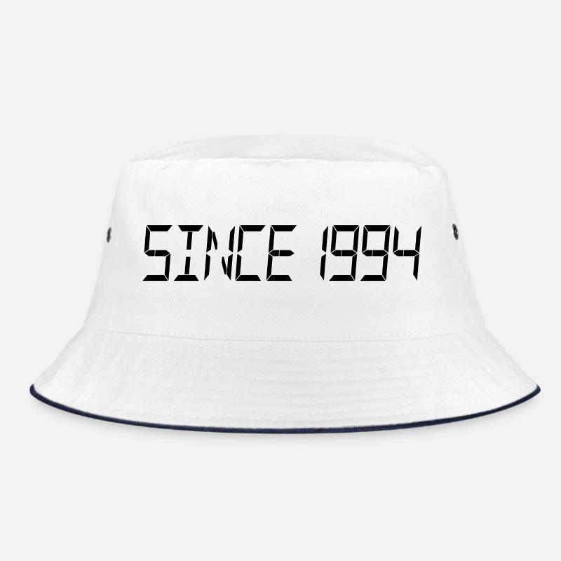 Seit 1994 - Bucket Hat - Weiß/Navy