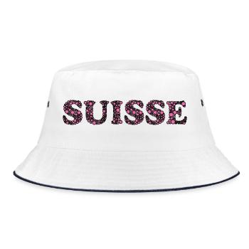 SUISSE. HUMOUR. PAYS. DRAPEAU. GENEVE - Bob - blanc/marine - Devant