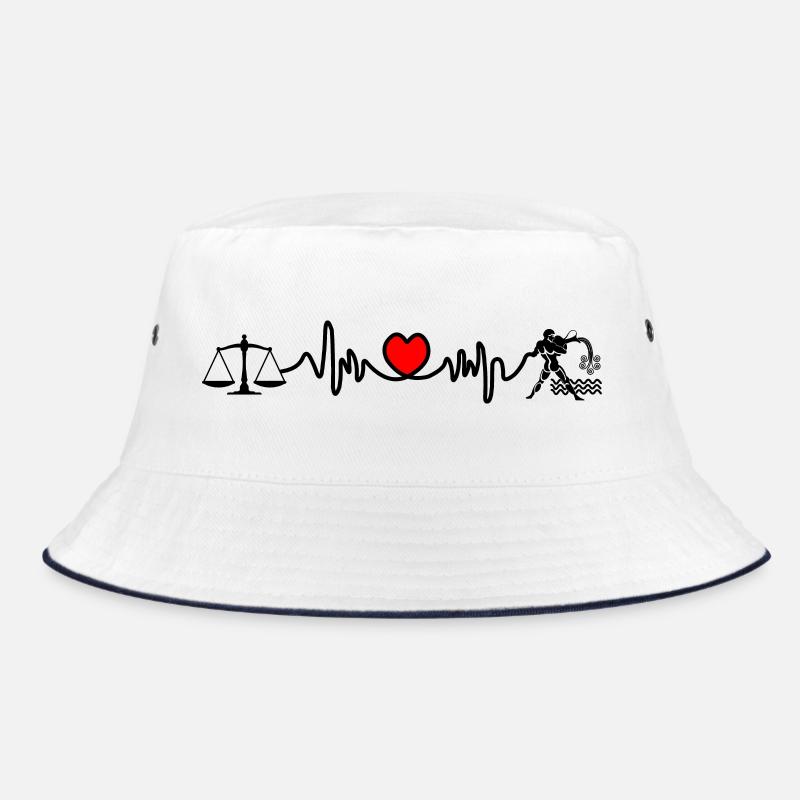 Herzfrequenz Cardio Waage Wassermann Bucket Hat