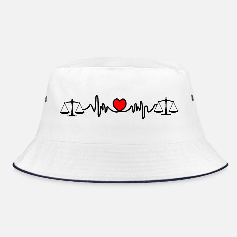 Heart Rate Cardio Scale Scale Bucket Hat