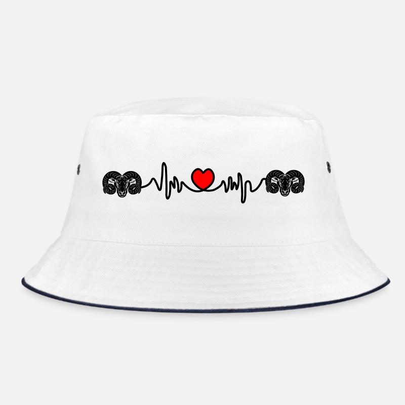 Heart rate cardio Ram Ram Bucket Hat