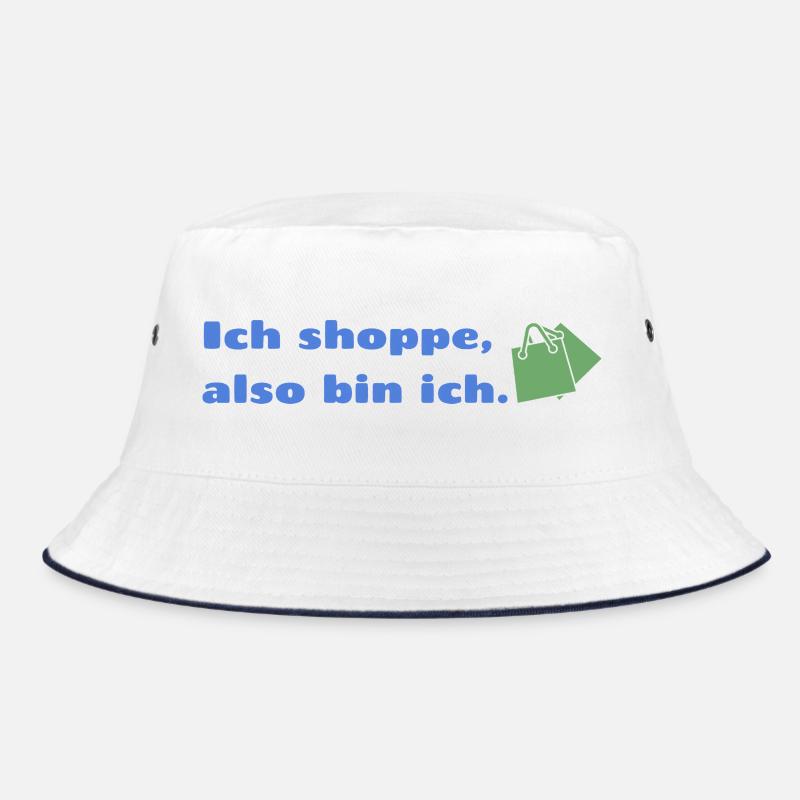 Ich shoppe also bin ich. Bucket Hat
