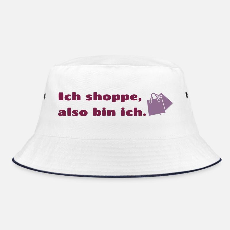 Ich shoppe also bin ich. Bucket Hat