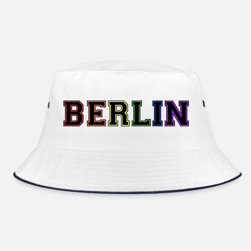 Berlin Varsity Rainbow Bucket Hat