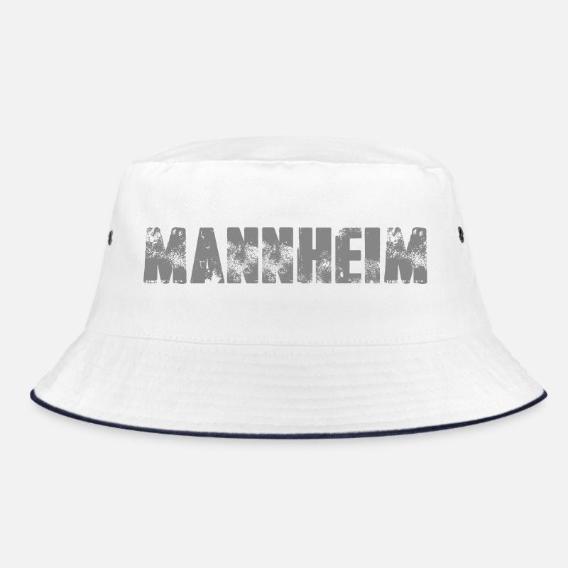 Mannheim Distressed Wordmark Bucket Hat