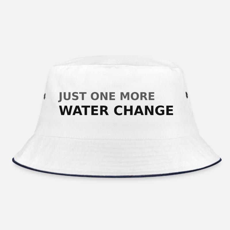 Nur noch einen Wasserwechsel Aquarium Bucket Hat