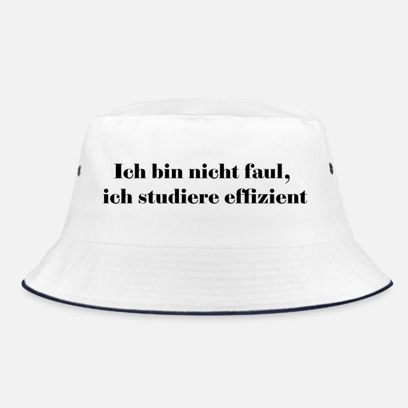 I'm not lazy, I'm studying efficiently Bucket Hat